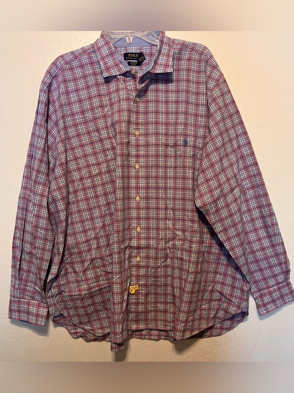 Polo by Ralph Lauren 2XB multi color Plaid Button-Down Shirt